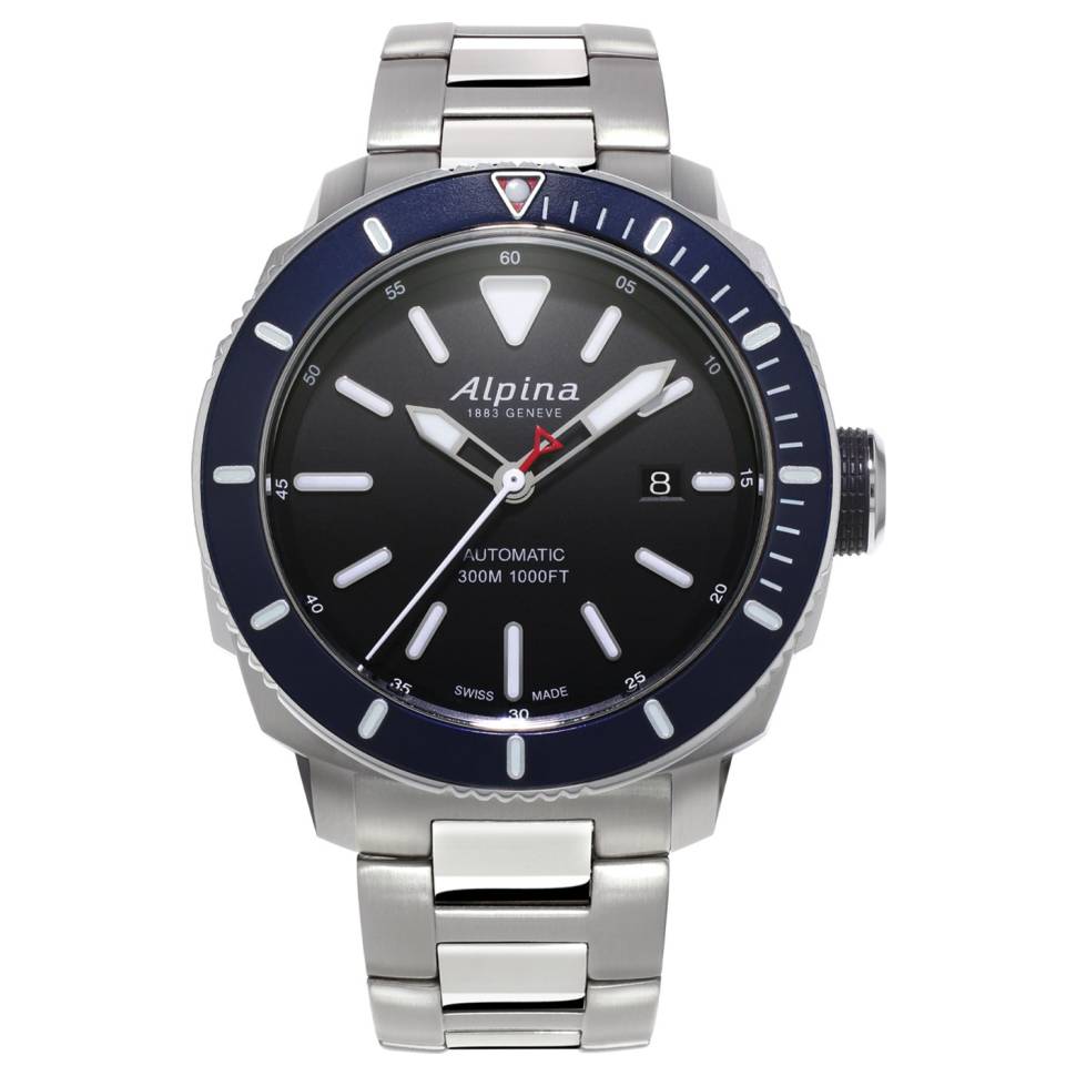 Buy Alpina Seastrong Diver 300 MEN'S Watch AL-525LBN4V6B- Ashford.com