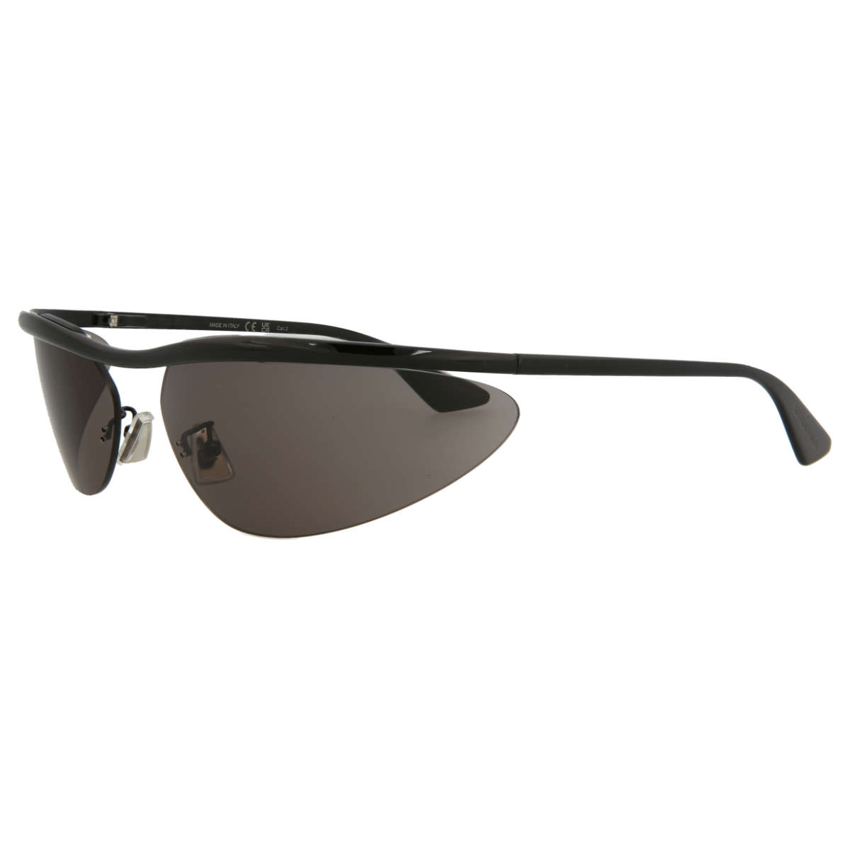 【関税＆送料込み】Bottega Veneta Sunglasses BV1274 Bottega Veneta Oversized Sunglasses Silver Black