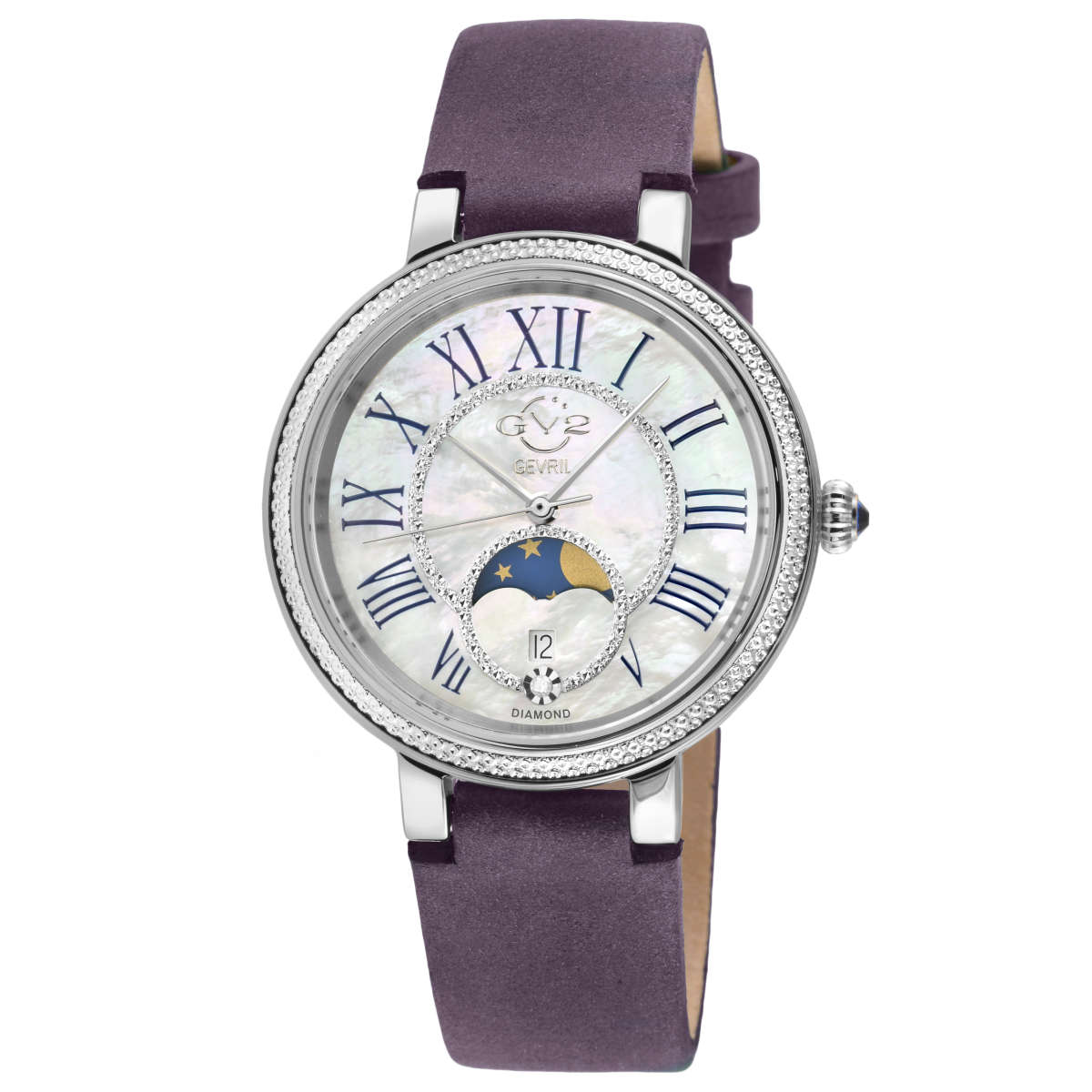 GV2 by Gevril Genoa Diamond Women's Watch