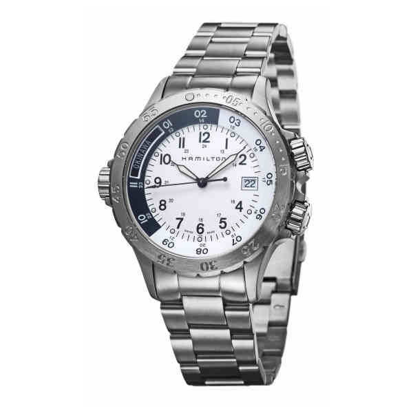 HAMILTON カーキ ネイビー サブGMT（クオーツ）（Hamilton Khaki