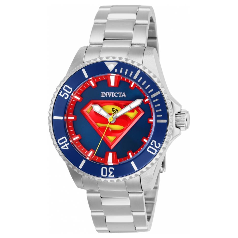 invicta dc comics superman watch