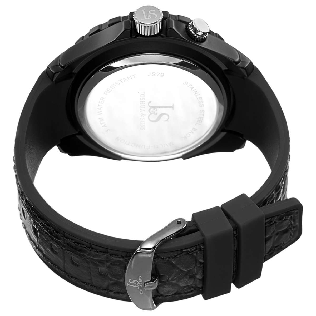 Joshua & Sons Men's Watch JS79BK